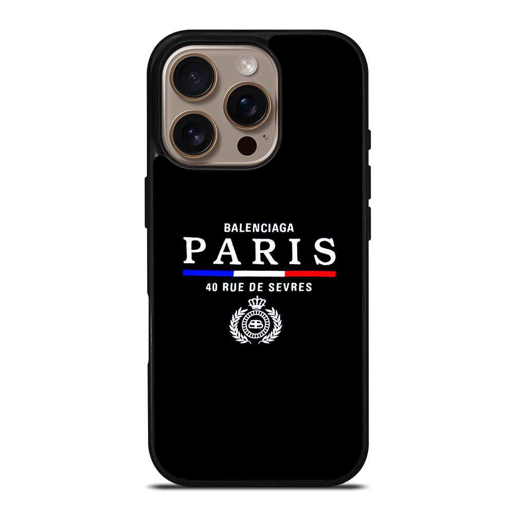 BALENCIAGA PARIS ICON iPhone 16 Pro Case Cover