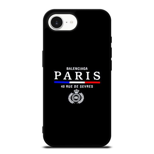 BALENCIAGA PARIS ICON iPhone 16e Case Cover