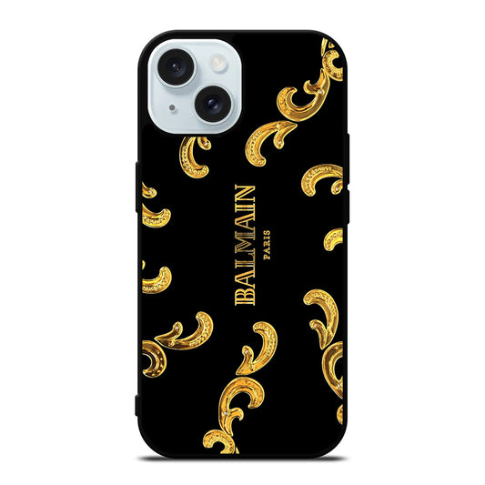 BALMAIN PARIS LOGO 1 iPhone 15 Case Cover