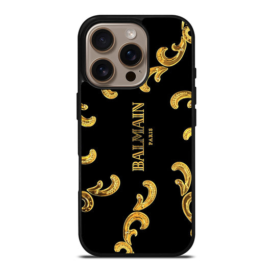 BALMAIN PARIS LOGO 1 iPhone 16 Pro Case Cover