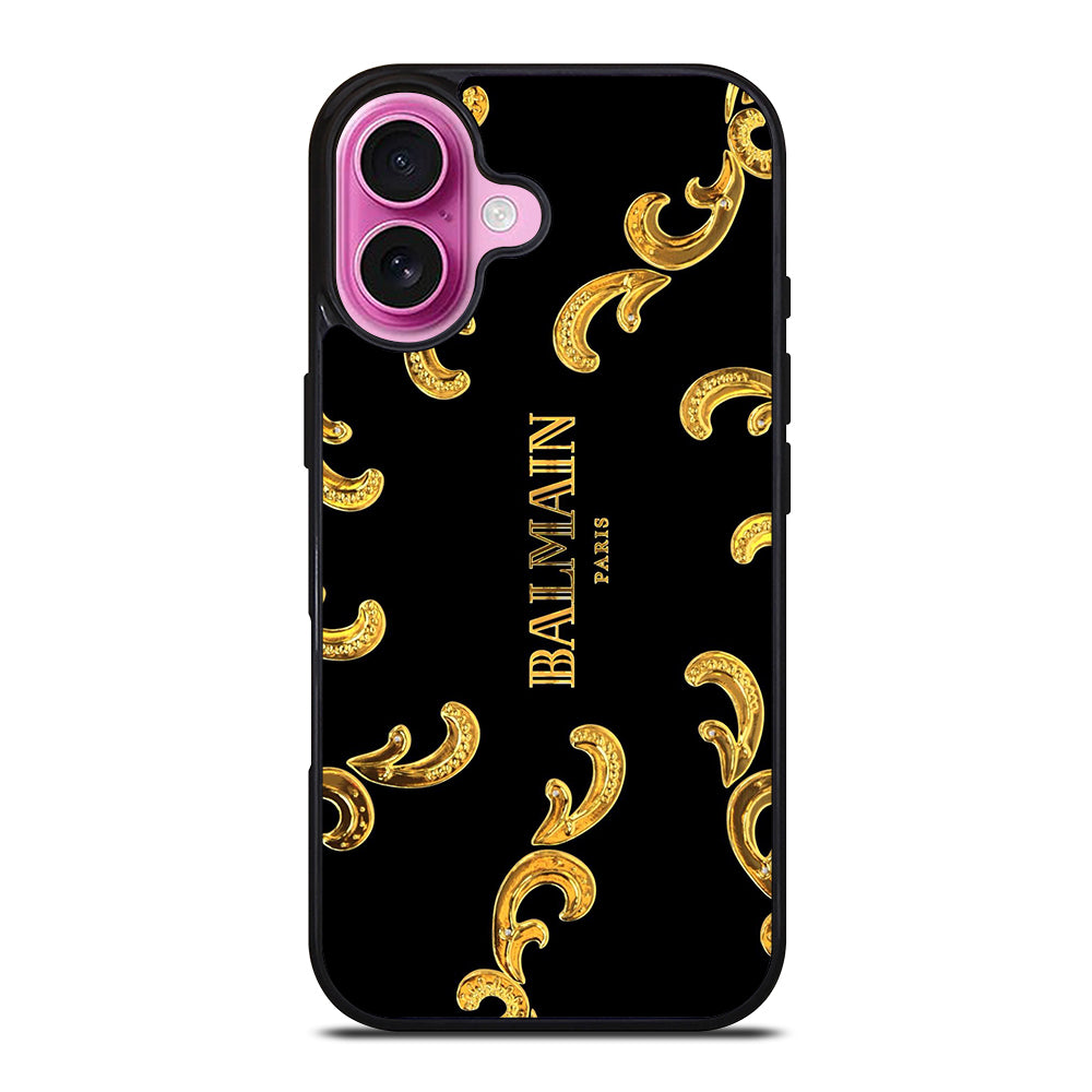 BALMAIN PARIS LOGO 1 iPhone 16 Plus Case Cover