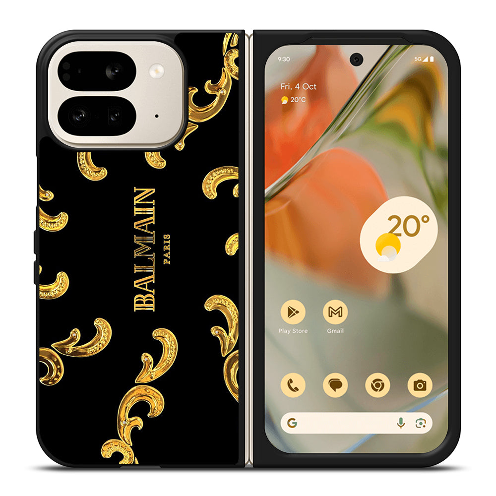 BALMAIN PARIS LOGO 1 Google Pixel 9 Pro Fold Case Cover