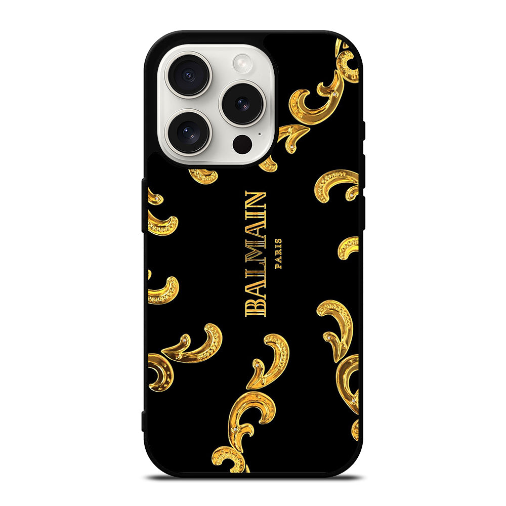 BALMAIN PARIS LOGO 1 iPhone 15 Pro Case Cover
