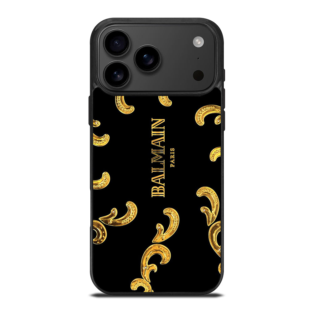 BALMAIN PARIS LOGO 1 iPhone 17 Pro Max Case Cover