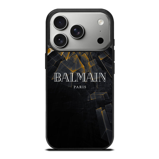 BALMAIN PARIS LOGO 2 iPhone 17 Pro Case Cover