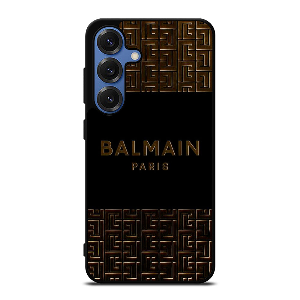 BALMAIN PARIS LOGO 3 Samsung Galaxy S26 Case Cover