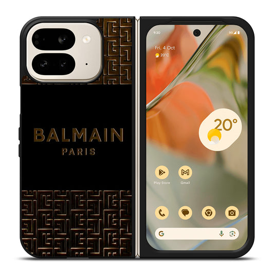 BALMAIN PARIS LOGO 3 Google Pixel 9 Pro Fold Case Cover