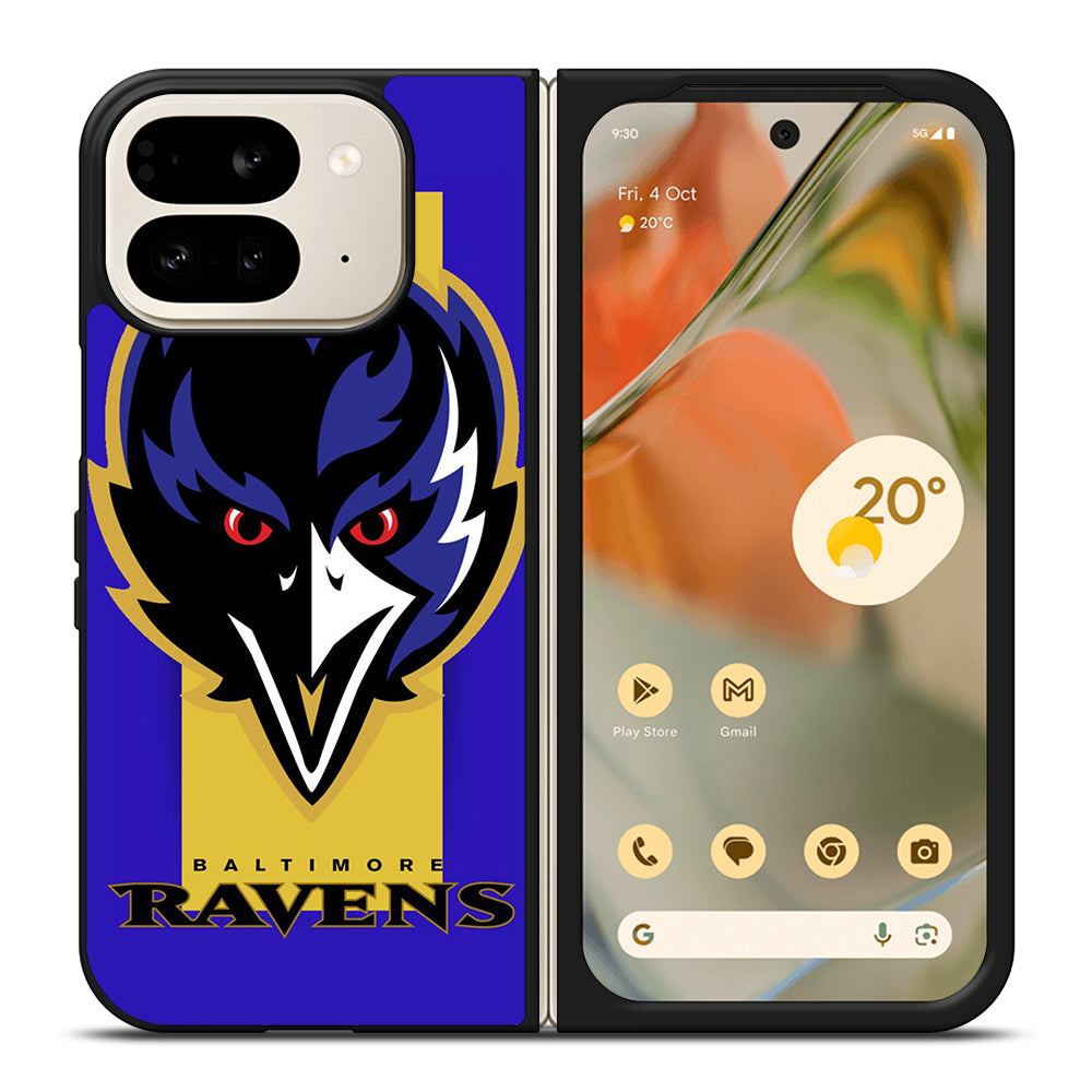 BALTIMORE RAVENS ICON Google Pixel 9 Pro Fold Case Cover