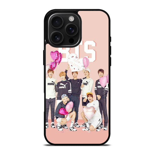 BANGTAN BOYS BTS KPOP GROUP 2 iPhone 16 Pro Max Case Cover