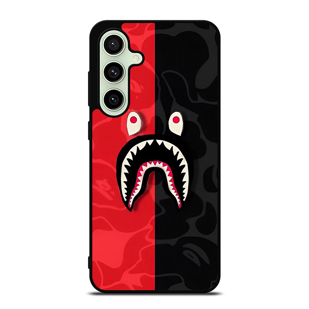BAPE SHARK CAMO ART Samsung Galaxy S24 FE Case Cover