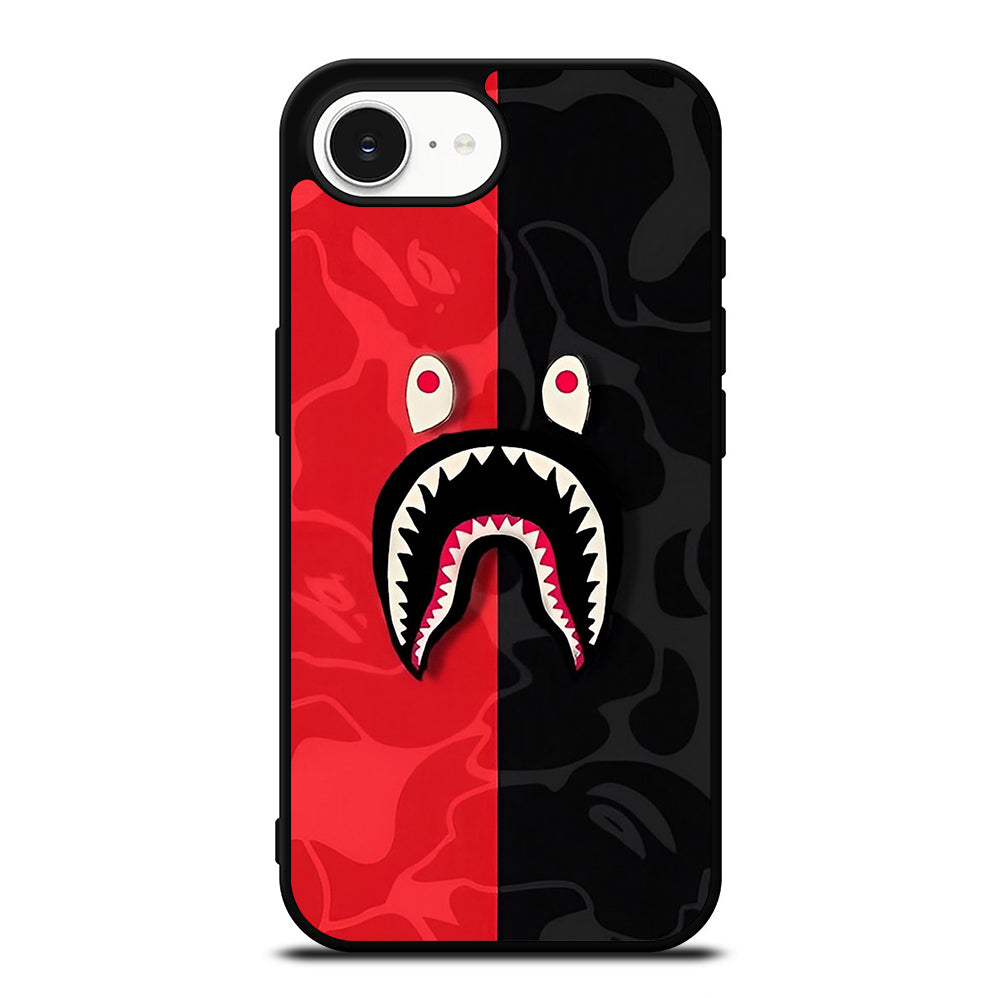 BAPE SHARK CAMO ART iPhone 16e Case Cover
