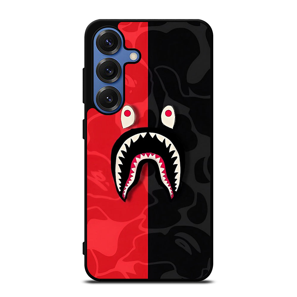 BAPE SHARK CAMO ART Samsung Galaxy S25 Case Cover