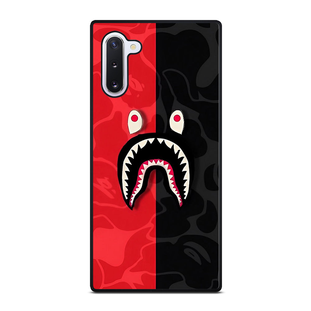 BAPE SHARK CAMO ART Samsung Galaxy Note 10 Case Cover