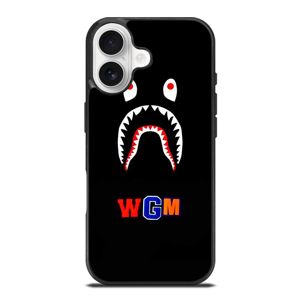 BAPE SHARK WGM iPhone 17 Case Cover