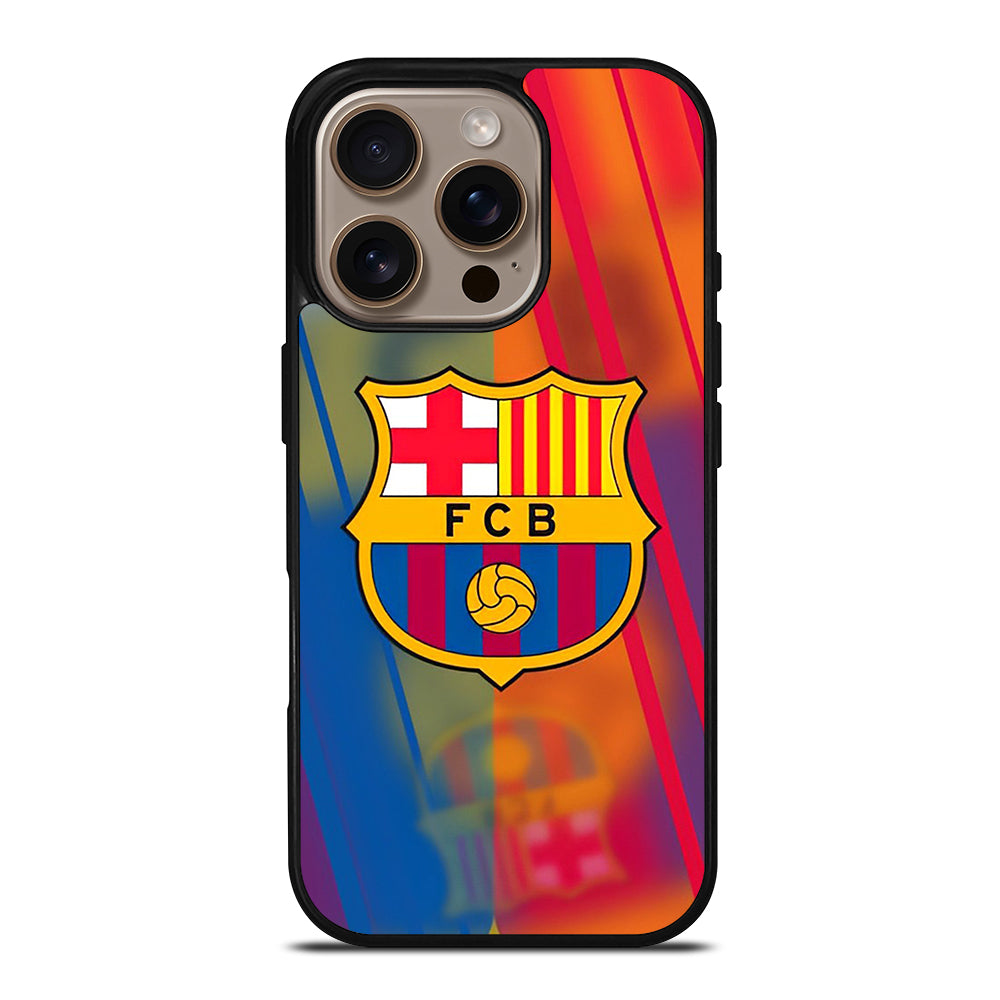 BARCELONA FOOTBALL CLUB LOGO iPhone 16 Pro Case Cover