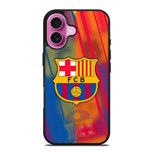 BARCELONA FOOTBALL CLUB LOGO iPhone 16 Plus Case Cover