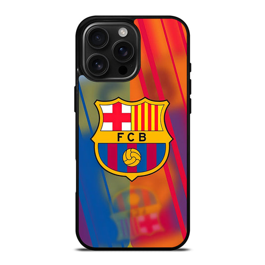 BARCELONA FOOTBALL CLUB LOGO iPhone 16 Pro Max Case Cover