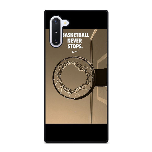 BASKETBALL NEVER STOPS 4 Samsung Galaxy Note 10 Case Cover