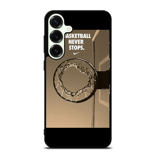 BASKETBALL NEVER STOPS 4 Samsung Galaxy S26 Plus Case Cover