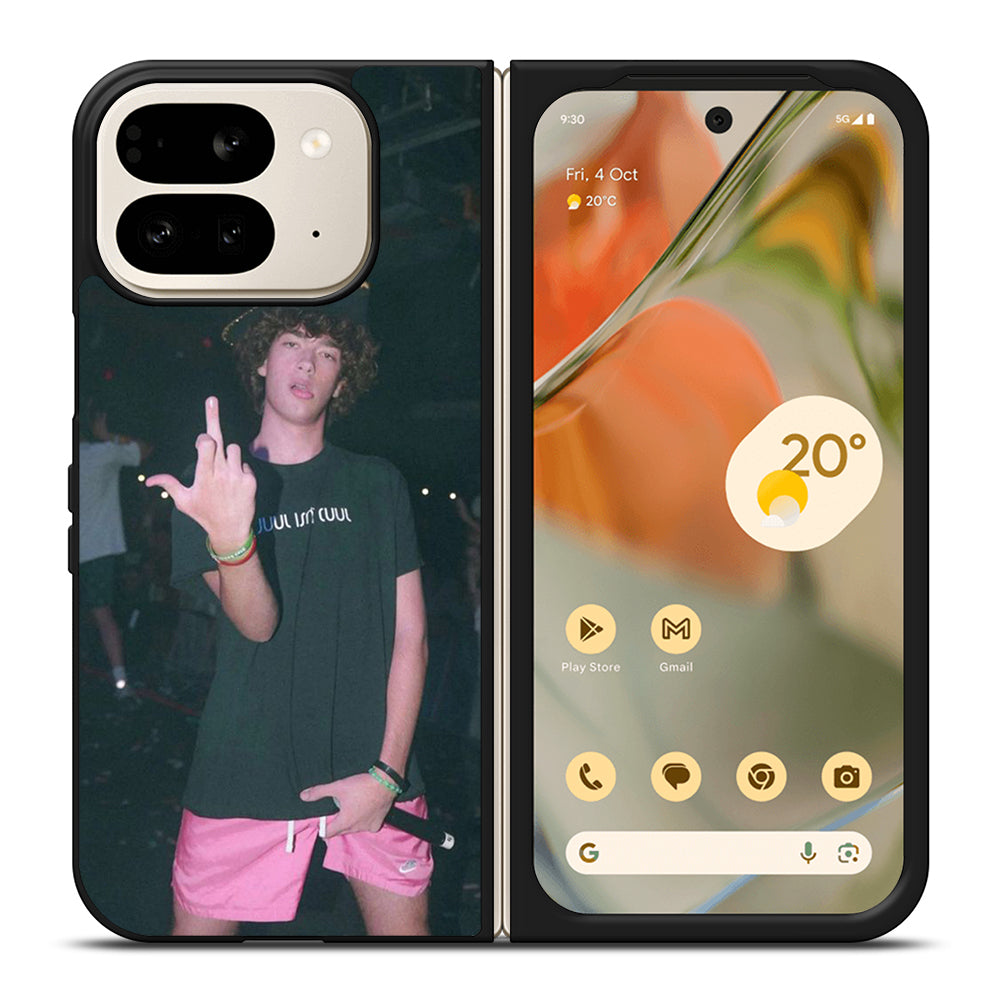 BAYLEN LEVINE FRICK VAPE MIDDLE FINGER Google Pixel 9 Pro Fold Case Cover