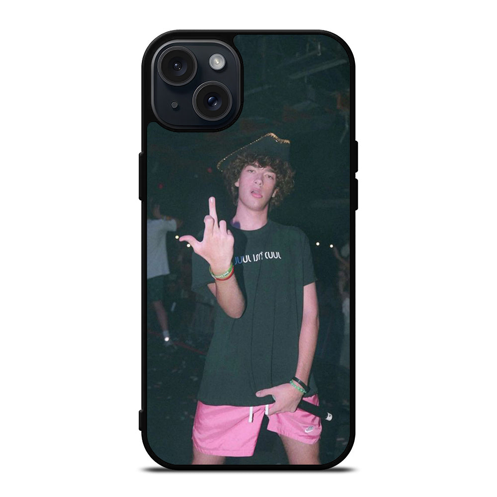 BAYLEN LEVINE FRICK VAPE MIDDLE FINGER iPhone 15 Plus Case Cover