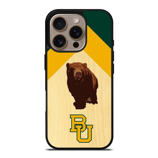 BAYLOR BEARS BU LOGO iPhone 16 Pro Case Cover