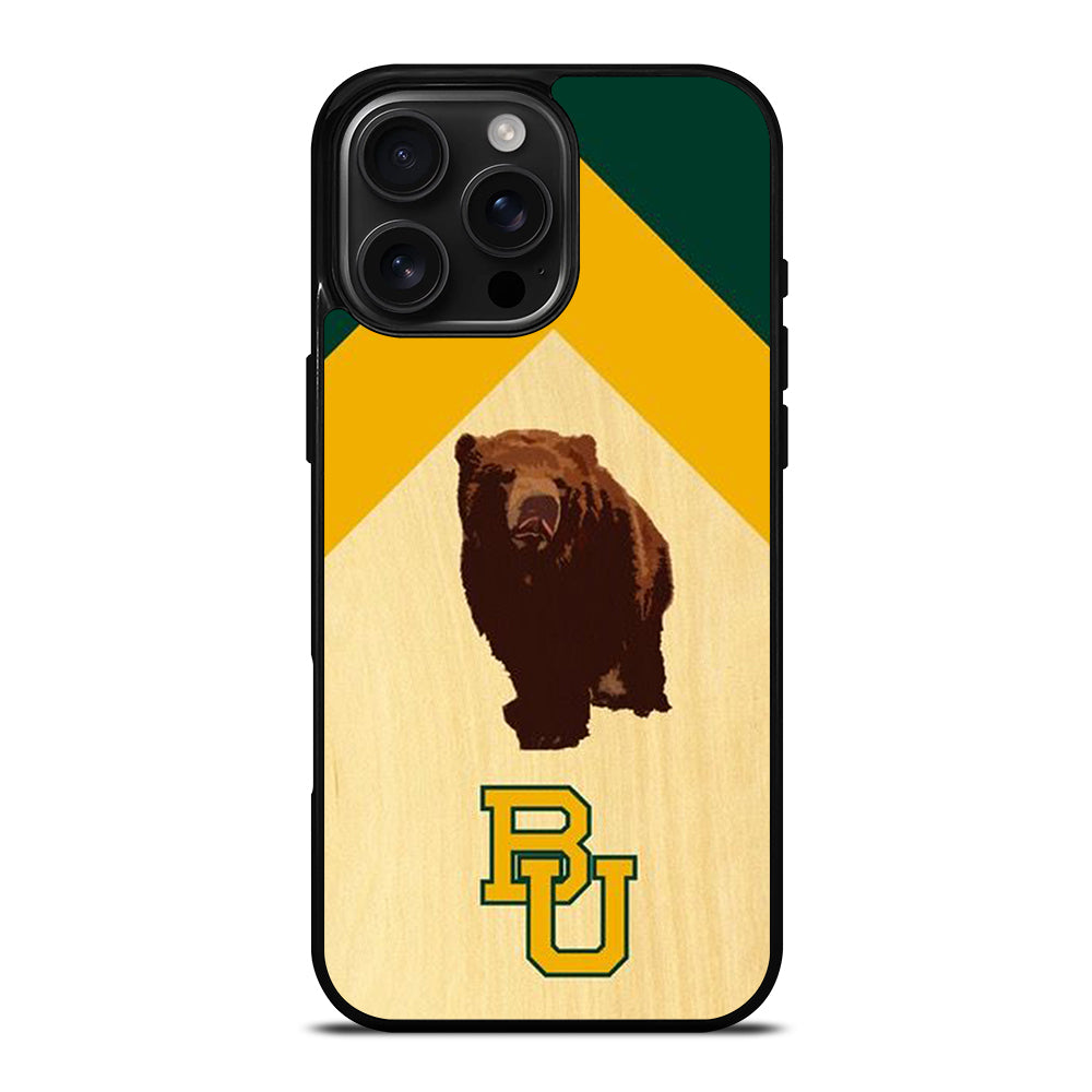 BAYLOR BEARS BU LOGO iPhone 16 Pro Max Case Cover
