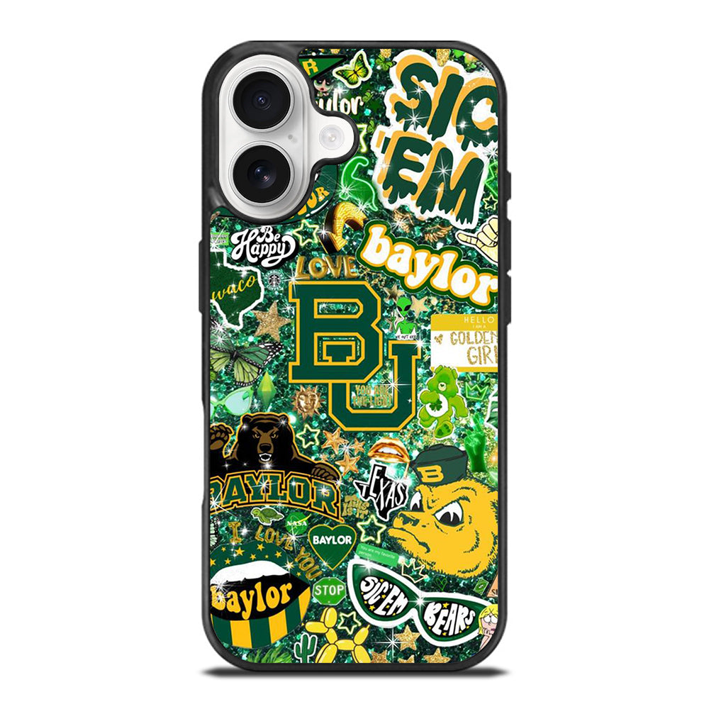 BAYLOR BEARS NFL PATTERN iPhone 17 Case Cover