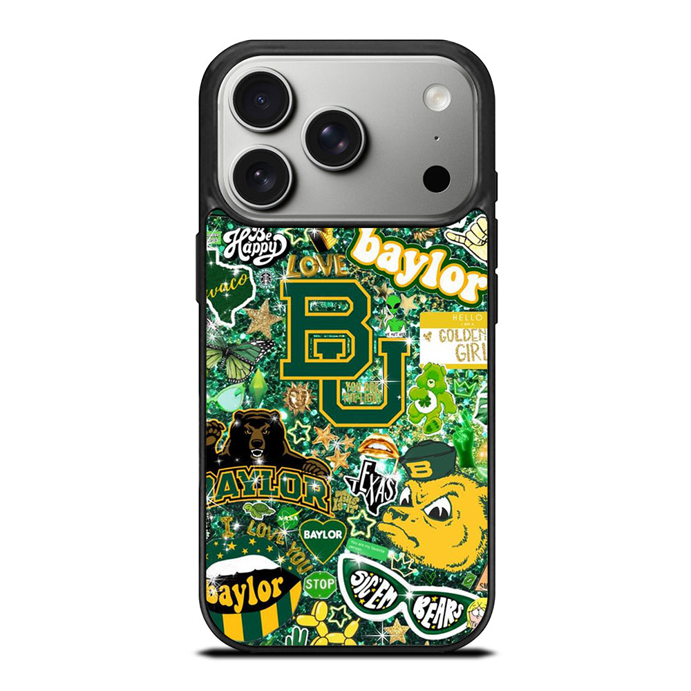 BAYLOR BEARS NFL PATTERN iPhone 17 Pro Case Cover