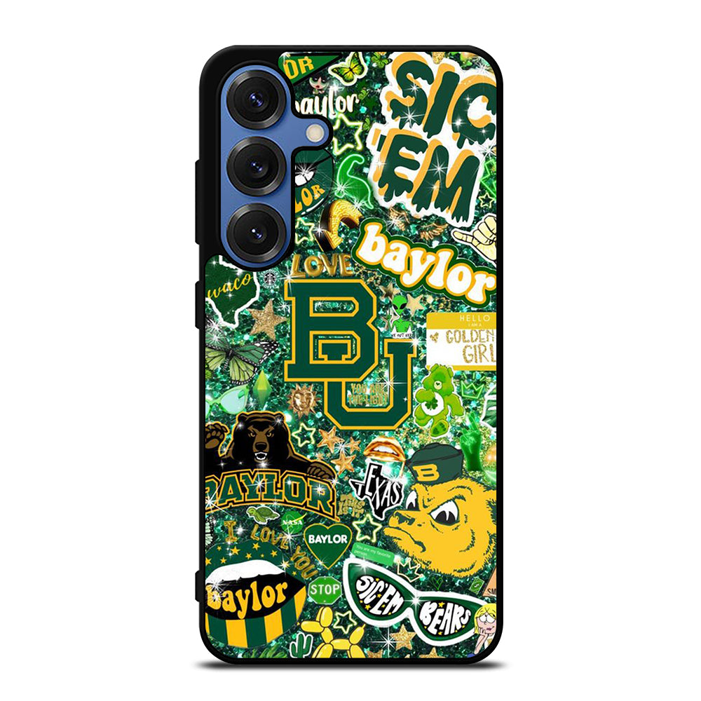 BAYLOR BEARS NFL PATTERN Samsung Galaxy S26 Case Cover
