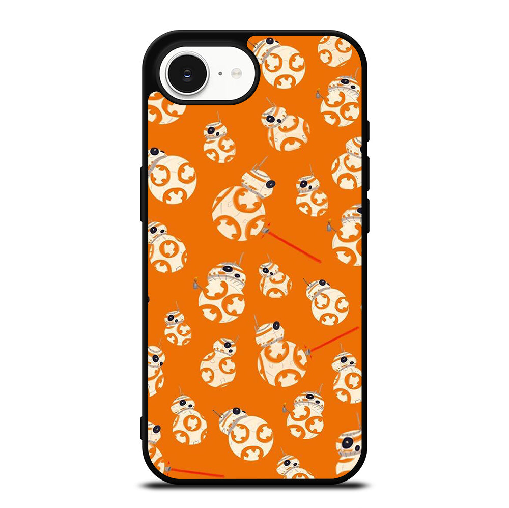 BB-8 DROID ROBOT STAR WARS PATTERN iPhone 16e Case Cover