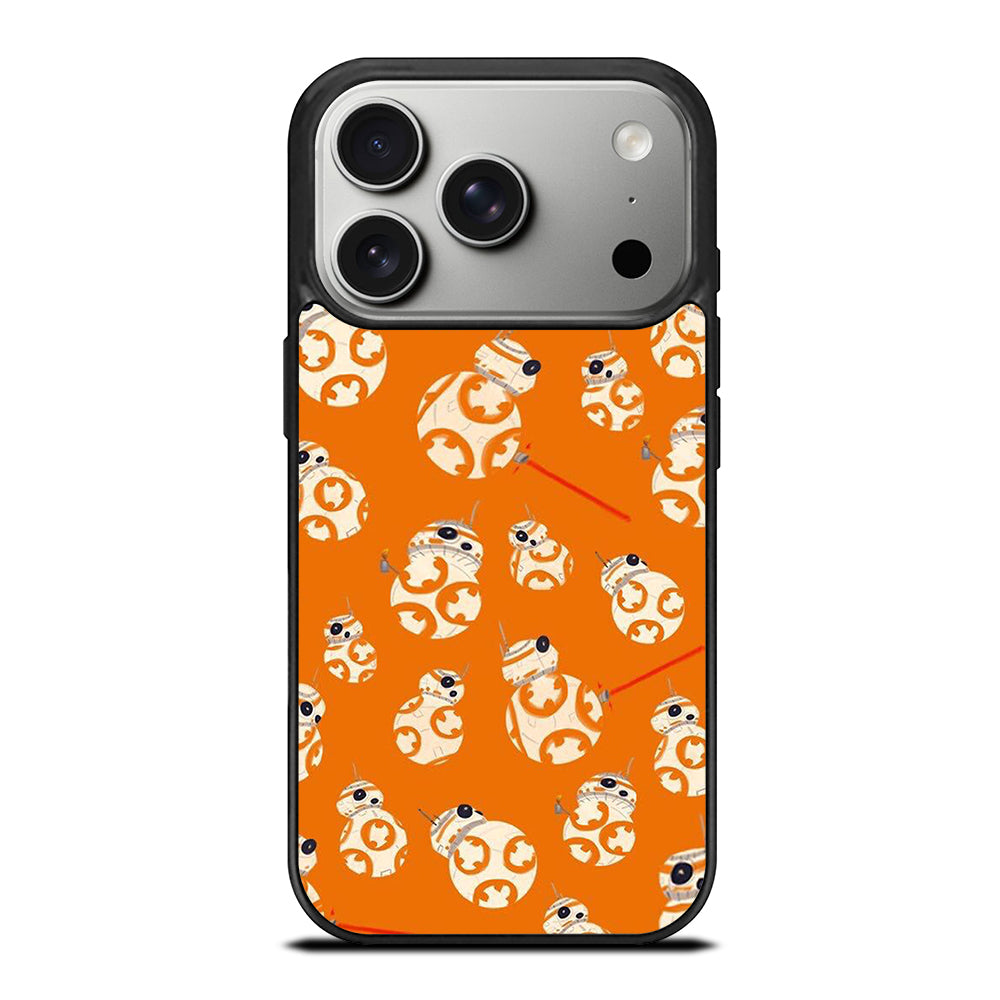 BB-8 DROID ROBOT STAR WARS PATTERN iPhone 17 Pro Case Cover