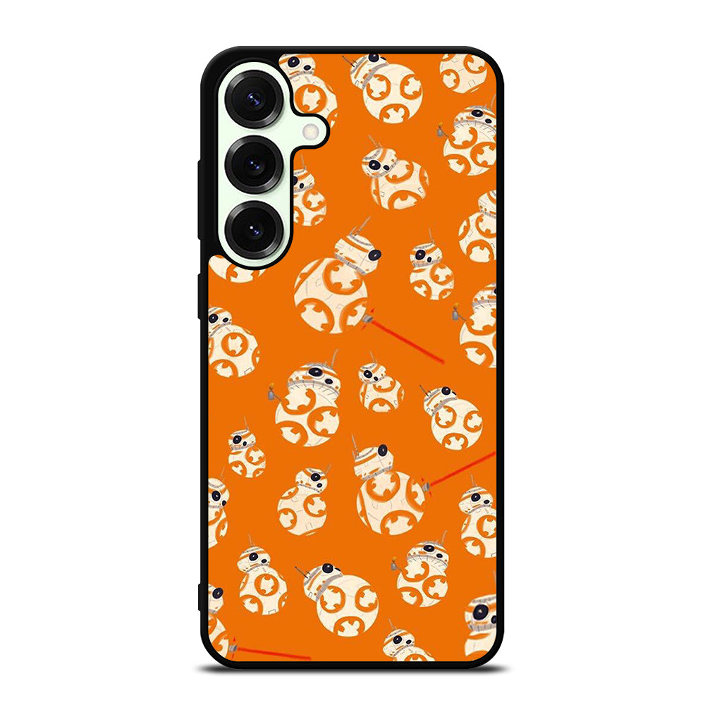 BB-8 DROID ROBOT STAR WARS PATTERN Samsung Galaxy S26 Plus Case Cover