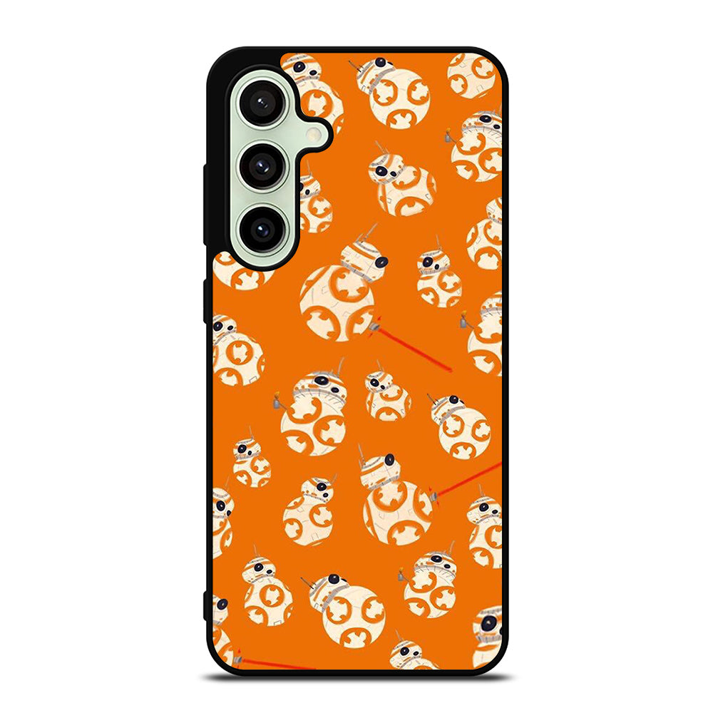 BB-8 DROID ROBOT STAR WARS PATTERN Samsung Galaxy S24 FE Case Cover