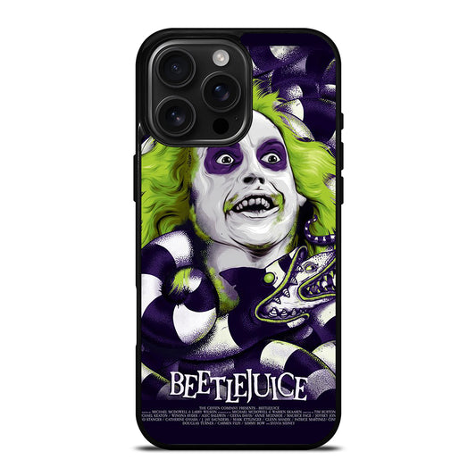BEETLEJUICE TIM BURTON 2 iPhone 16 Pro Max Case Cover