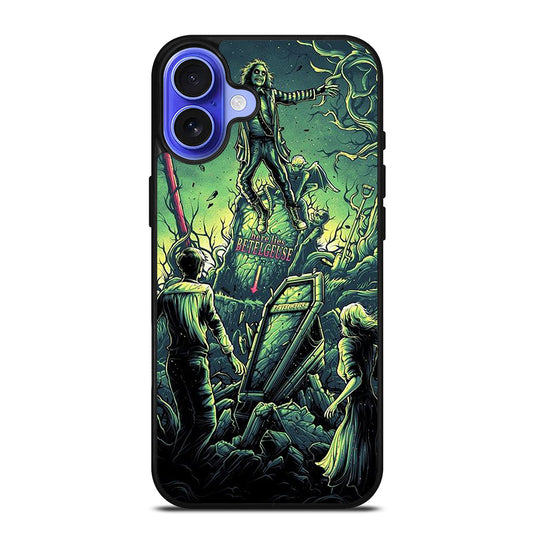 BEETLEJUICE TIM BURTON CARTOON 2 iPhone 16 Case Cover