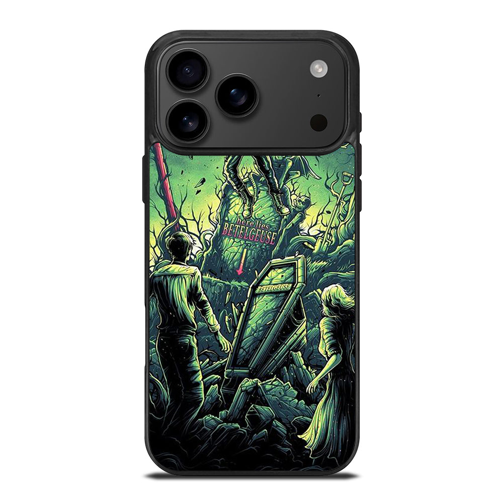 BEETLEJUICE TIM BURTON CARTOON 2 iPhone 17 Pro Max Case Cover