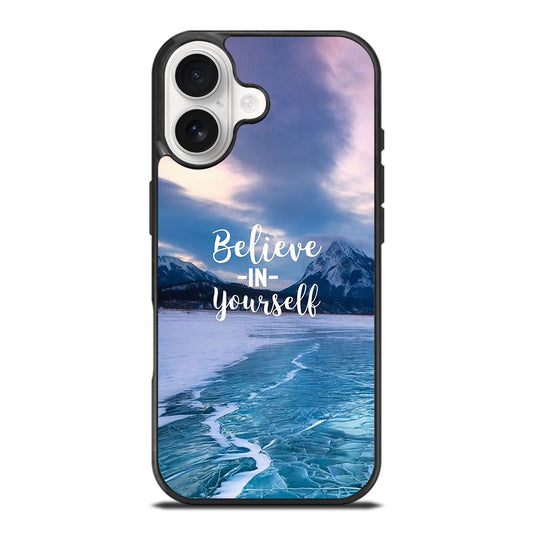 BELIEVE IN YOURSELF QUOTE 4 iPhone 17 Case Cover