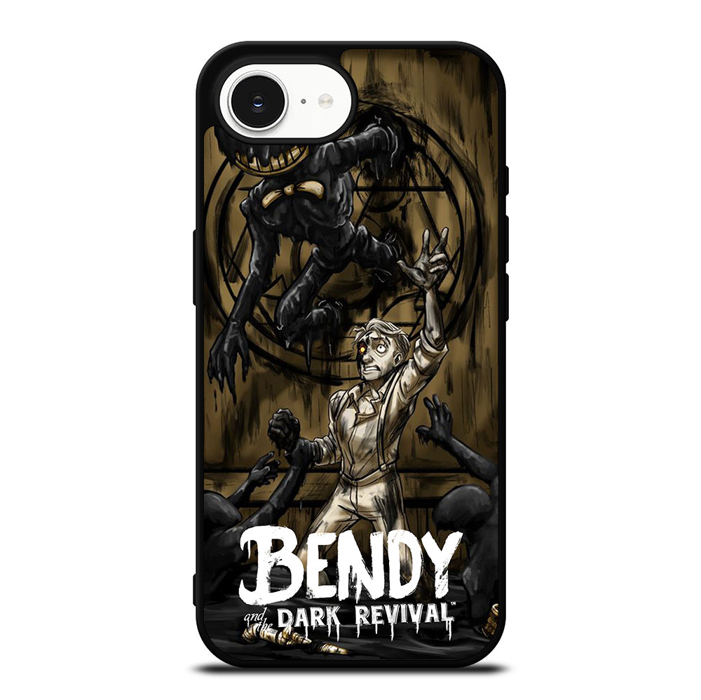 BENDY AND THE DARK REVIVAL ART iPhone 16e Case Cover