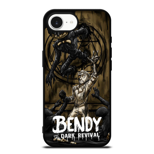 BENDY AND THE DARK REVIVAL ART iPhone 16e Case Cover