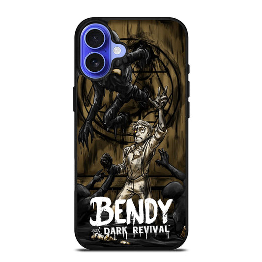 BENDY AND THE DARK REVIVAL ART iPhone 16 Case Cover