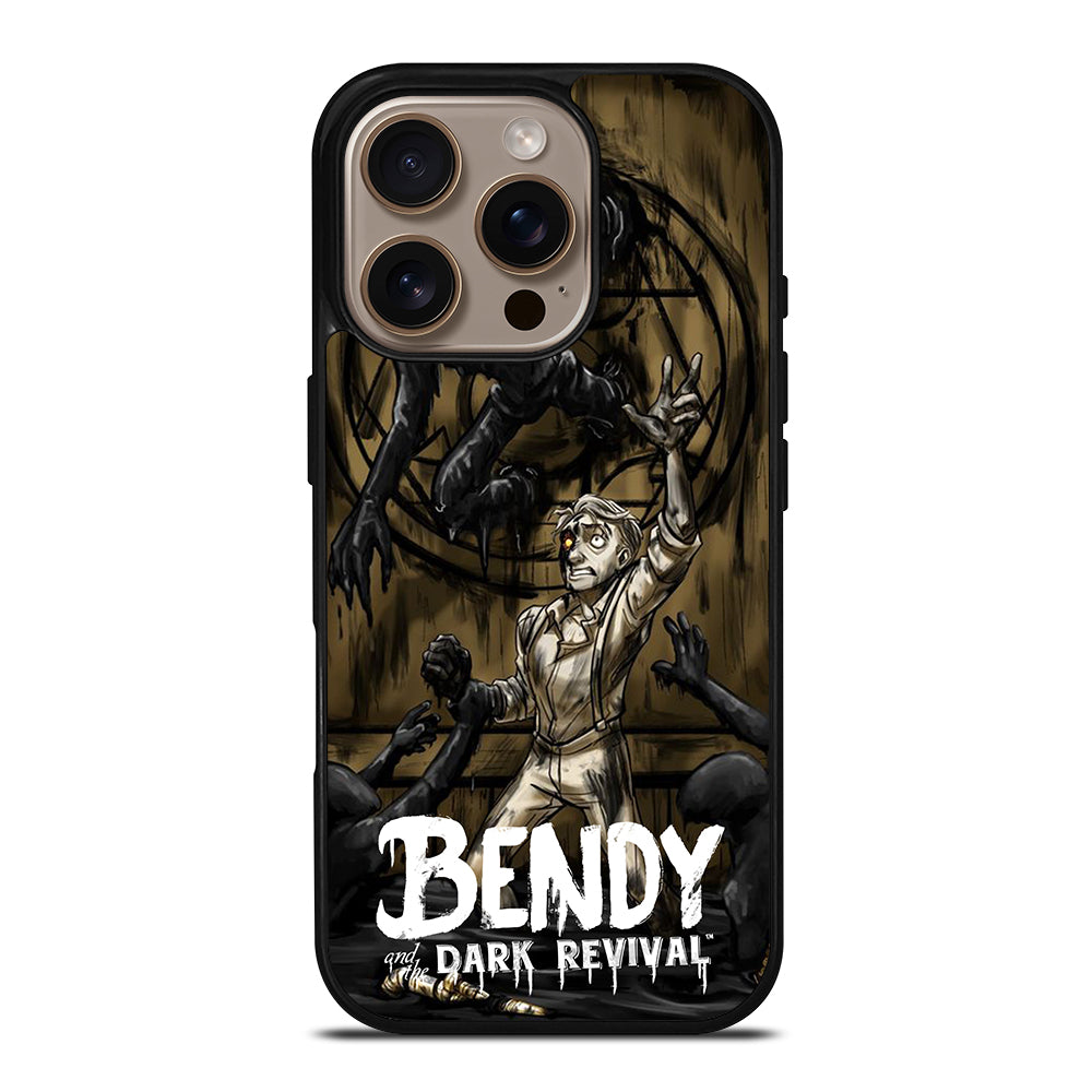 BENDY AND THE DARK REVIVAL ART iPhone 16 Pro Case Cover