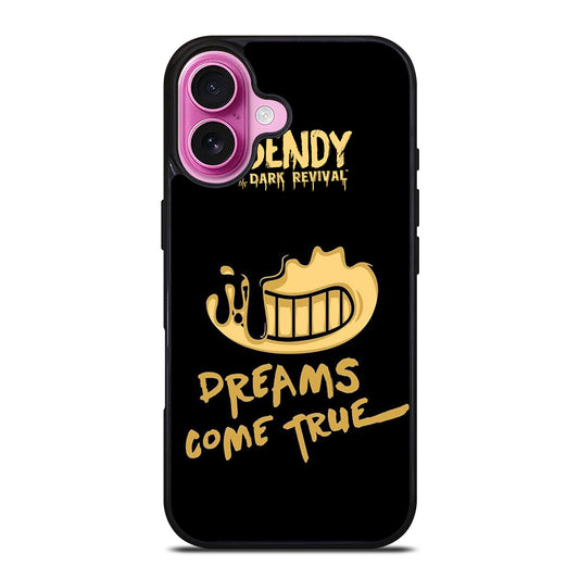 BENDY AND THE DARK REVIVAL QUOTE iPhone 16 Plus Case Cover