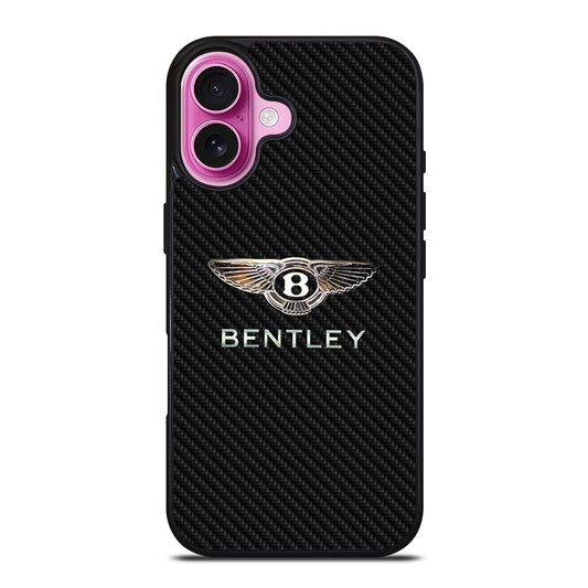 BENTLEY CARBON LOGO iPhone 16 Plus Case Cover