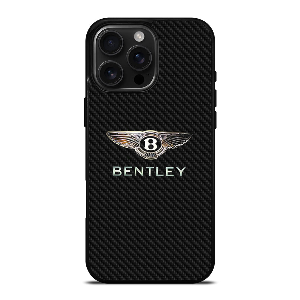 BENTLEY CARBON LOGO iPhone 16 Pro Max Case Cover