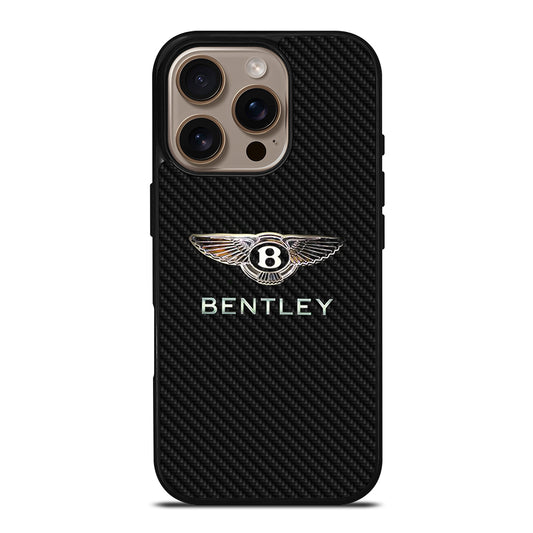 BENTLEY CARBON LOGO iPhone 16 Pro Case Cover