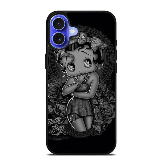 BETTY BOOP CARTOON 3 iPhone 16 Case Cover