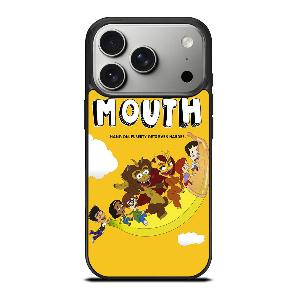 BIG MOUTH ARCHERY CARTOON 3 iPhone 17 Pro Case Cover