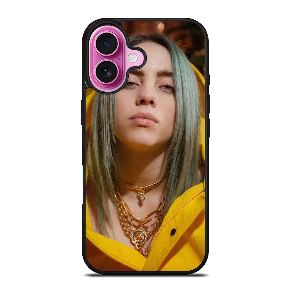 BILLIE EILISH FACE iPhone 16 Plus Case Cover