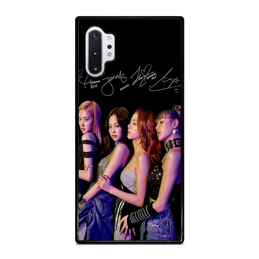 BLACKPINK KPOP SIGNATURE Samsung Galaxy Note 10 Plus Case Cover